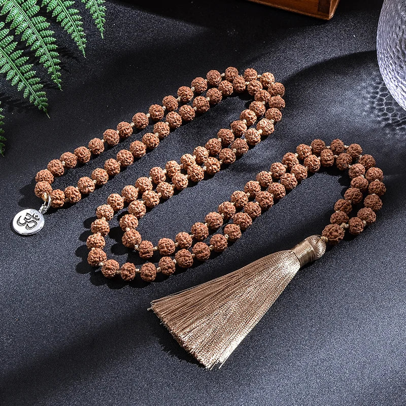 Japamala Rudraksha · 108 Cuentas
