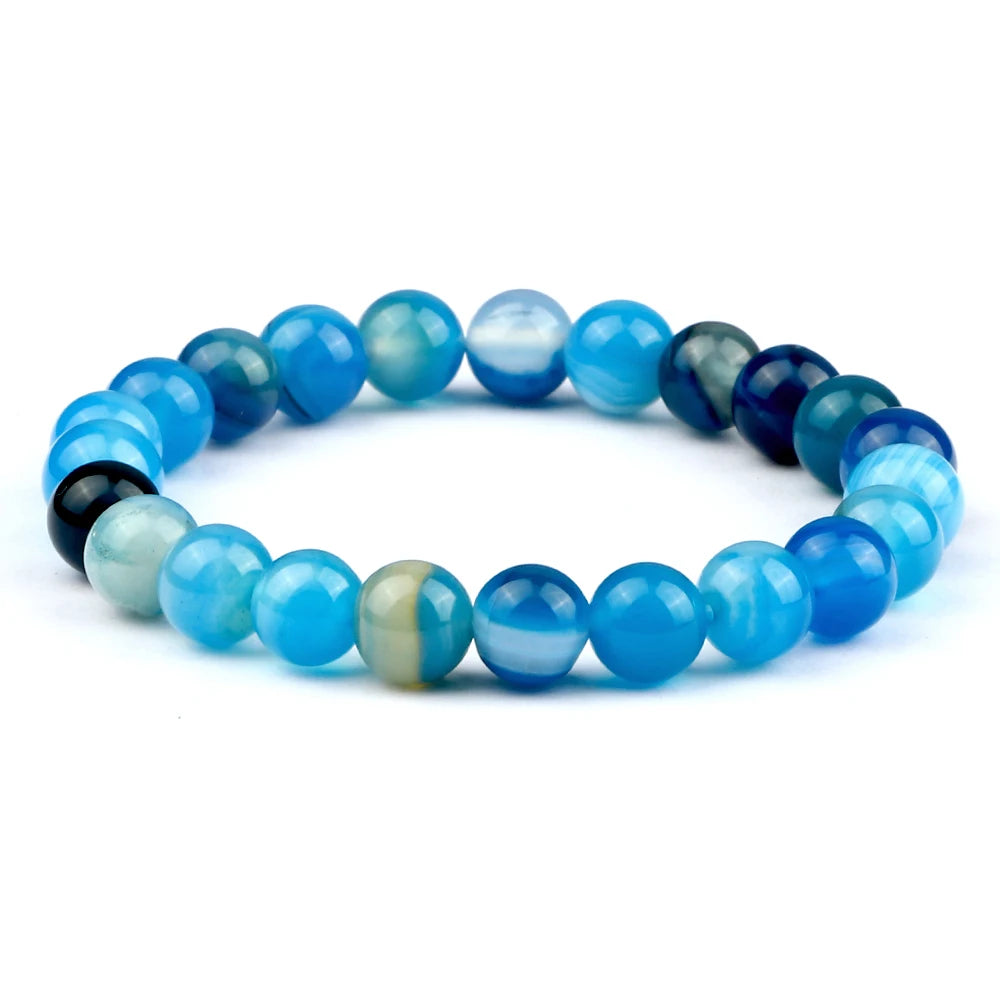 Pulsera Elementos · Cuentas de 8 mm