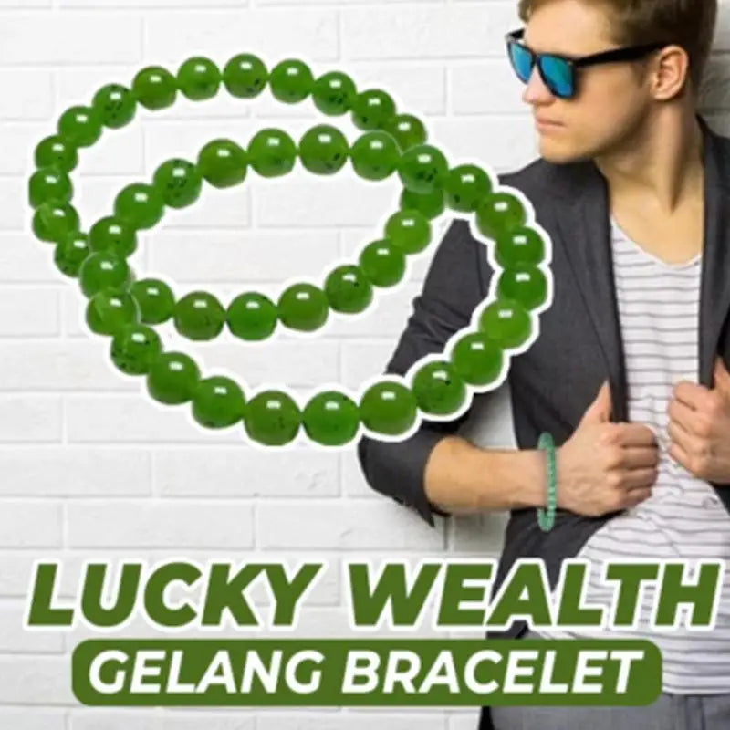 Pulseira de Contas de Pedra Verde Olho de Gato 8mm, Amuleto da Sorte para Mulheres, Joia de Proteção e Riqueza, Presente
