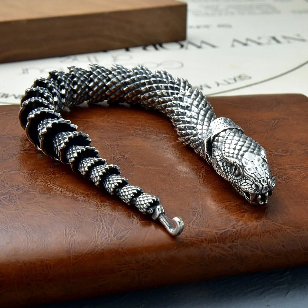 Pulsera Drako · Escamas Metálicas