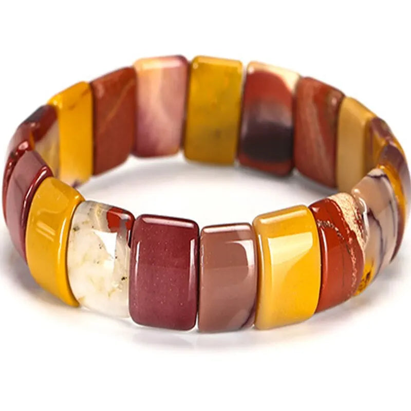 Pulsera Ópalo de Luz · Resina Veteada