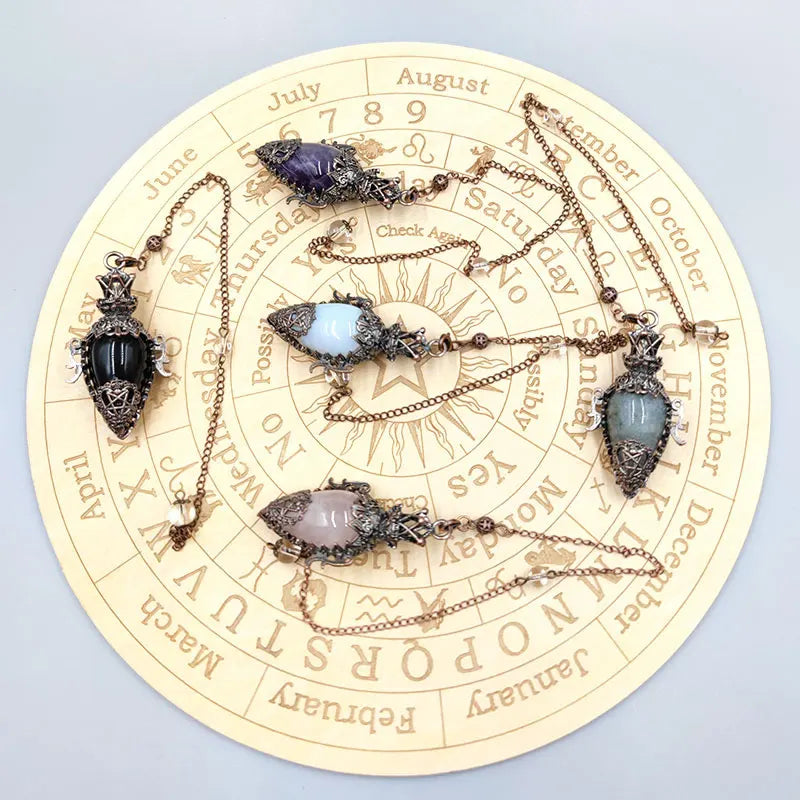 Péndulo Origen · Piedra y Cadena