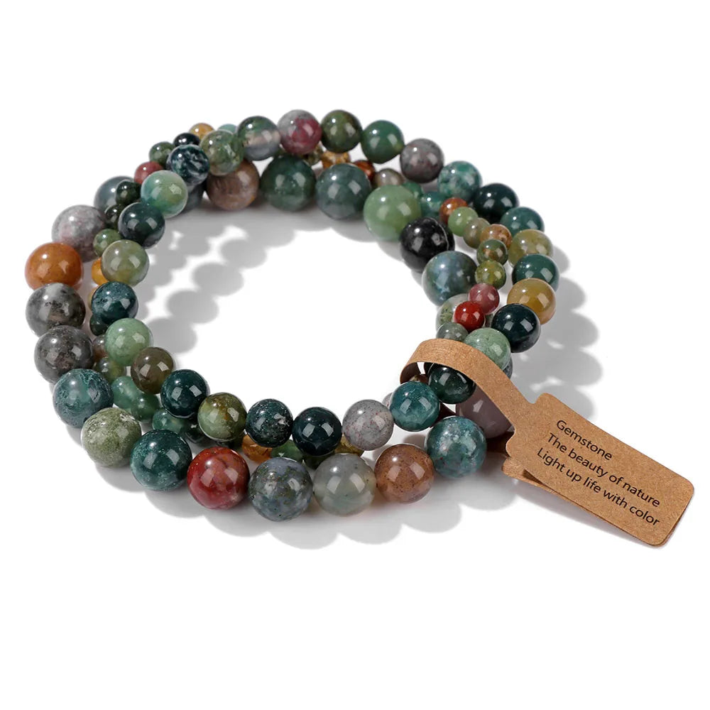 Set Tres Ritmos · Pulseras de Cuentas