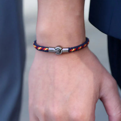 Pulsera Ruta Trenzada · Cierre Circular