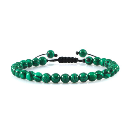 Clássico Black Volcanic Lava Stone Beads Pulseiras para homens, Natural Onyx Tiger Eye Pulseiras, Yoga Meditação Jóias, 6mm, 8mm