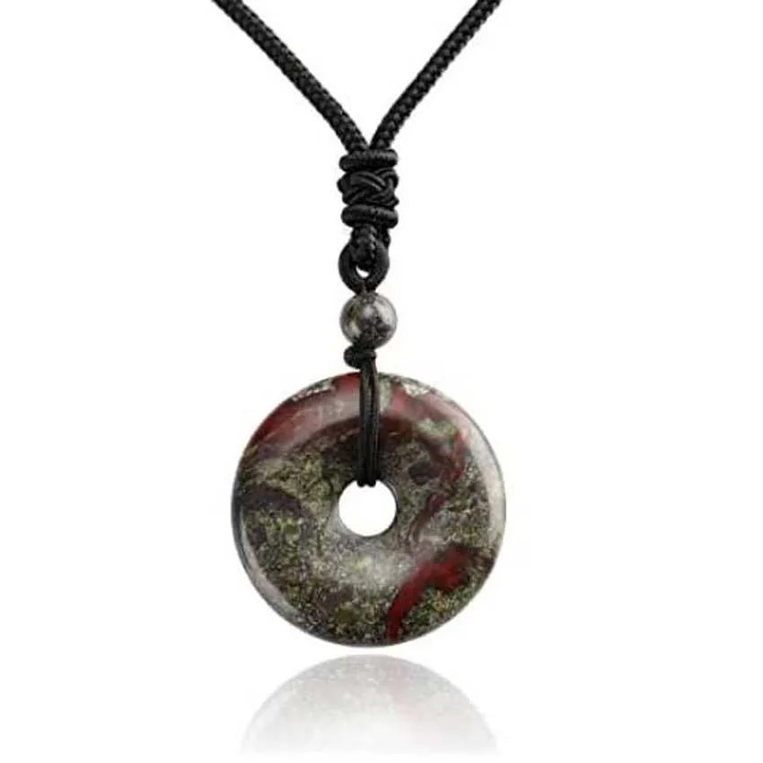 Collar donut de cuarzo o amatista