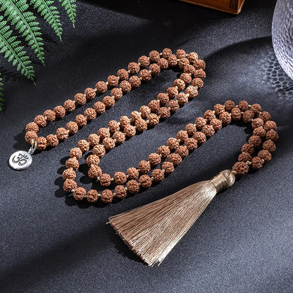 Japamala Rudraksha · 108 Cuentas