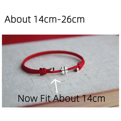 Pulsera Hilo del Vínculo · Detalles Metálicos
