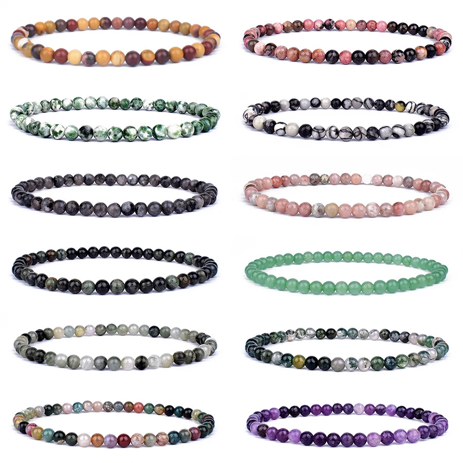 Pulsera Brisa: Cuentas Finas. Diseño y acabado de la pieza mostrada.