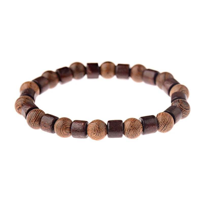 Pulsera Om · Cuentas y Colgante