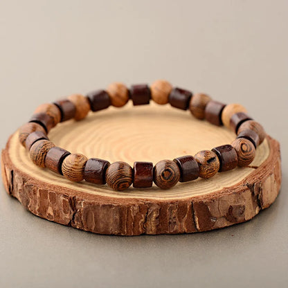 Pulsera Om · Cuentas y Colgante