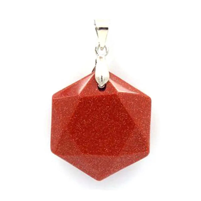 Colgante de amatista en estrella