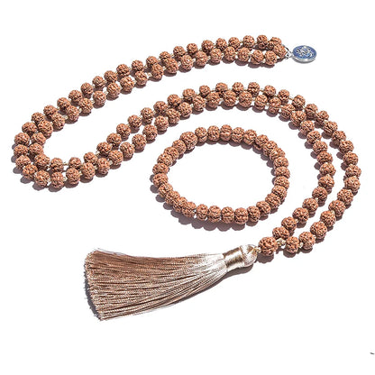 Japamala Rudraksha · 108 Cuentas
