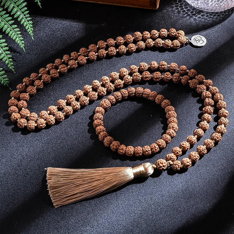 Japamala Rudraksha · 108 Cuentas