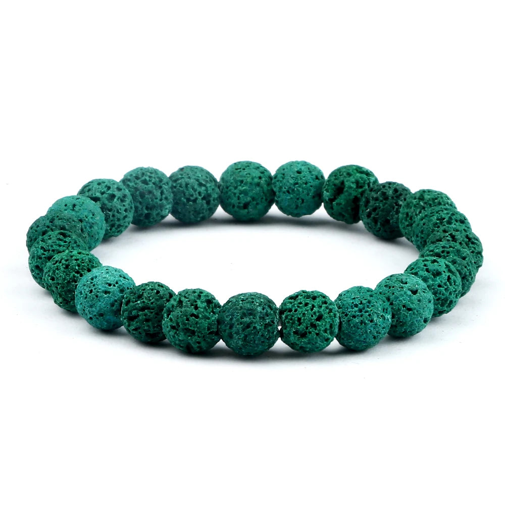 Pulsera Elementos · Cuentas de 8 mm