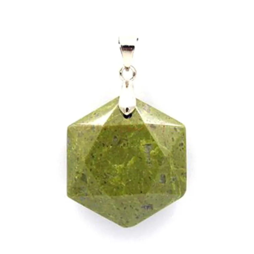Colgante de amatista en estrella