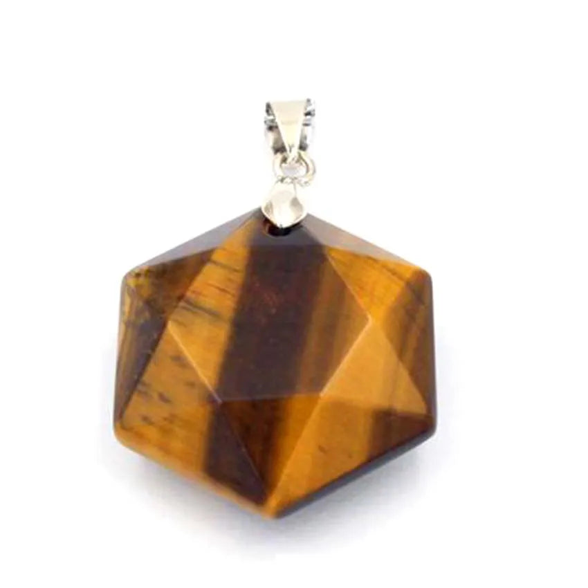 Colgante de amatista en estrella