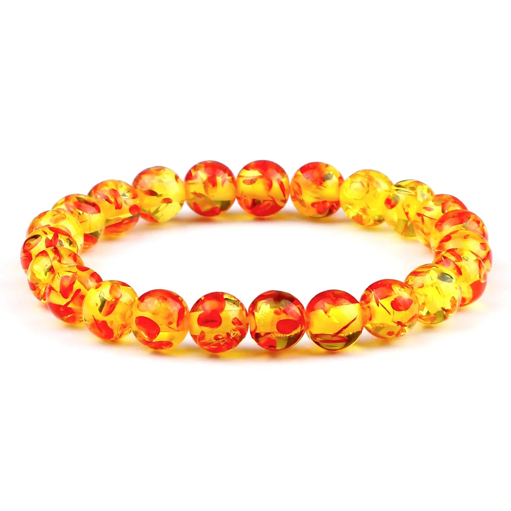 Pulsera Elementos · Cuentas de 8 mm