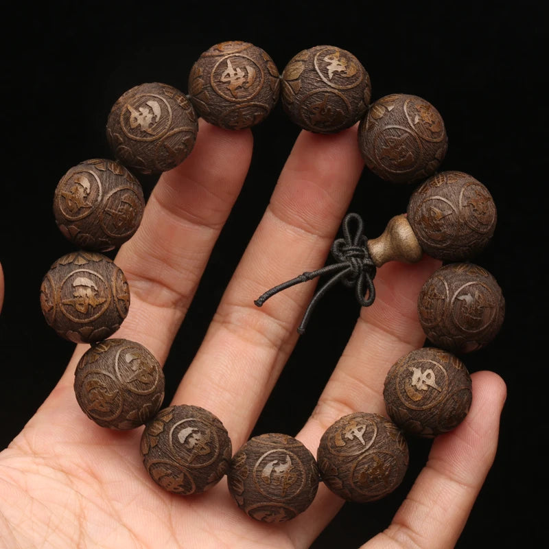 Pulsera de ébano de 15 o 18 mm