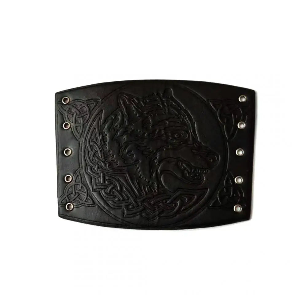 Toten design nórdico viking odin árvore da vida pulseiras para o homem equitação engrenagem protetora em relevo ampla pulseira de couro punk jóias