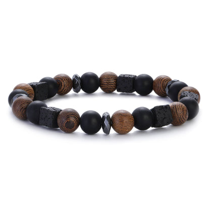 Pulsera Om · Cuentas y Colgante