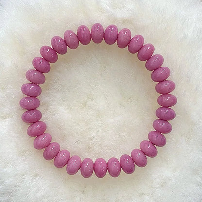 Pulsera de dos vueltas con cuentas de ábaco