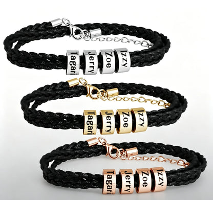 Pulsera Vínculos · Trenza con Nombres