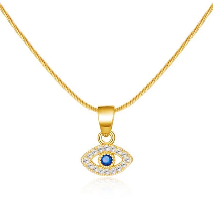Luxo cor de ouro zircão mau olho azul pulseira moda sorte jóias feminino presente ajustável feito à mão