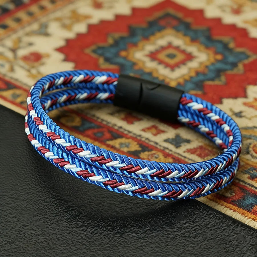 Pulsera Travesía · Doble Trenzado