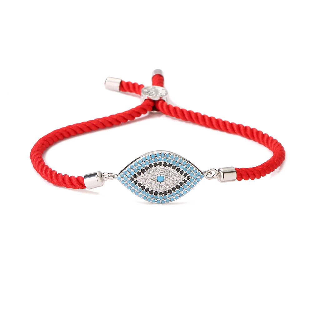 Mafisar 2026 Pulseira Olho Grego Turca Dourada da Moda Ajustável com Zircônias AAA Cravejadas Joia Feminina para Festas e Presentes
