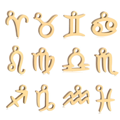 Dijes Zodiaco · Lote de Cinco