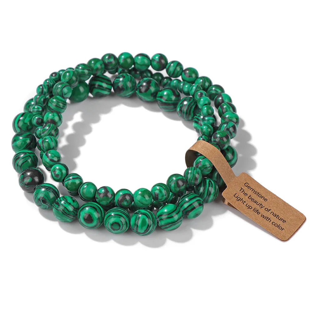 Set Tres Ritmos · Pulseras de Cuentas