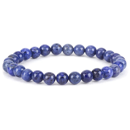 Pulseira de contas de pedra natural, com ametista, olho de tigre, cristal de quartzo e ágata, pulseiras de contas de pedras preciosas, joias para mulheres, para reiki e cura, presente para casais.