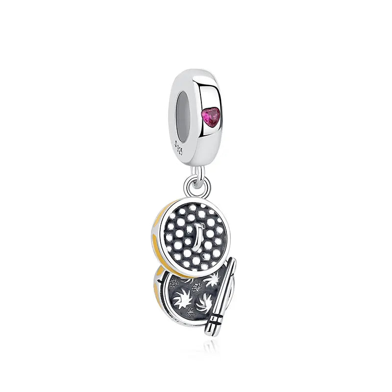 Pingentes de Prata Esterlina 925 Gato da Sorte Ano Novo Chinês Contas para Pulseiras e Colares Femininos Joias