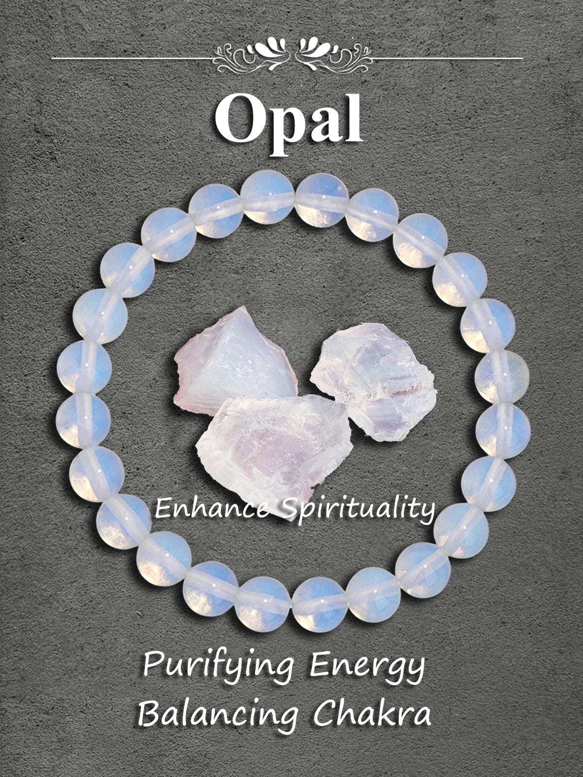 Pulsera Destino · Cuentas de Piedra