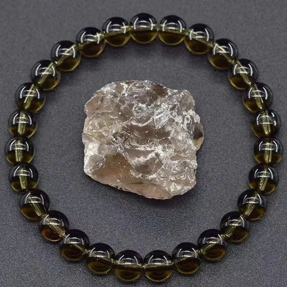 Pulsera Mareas · Cuentas de Piedra