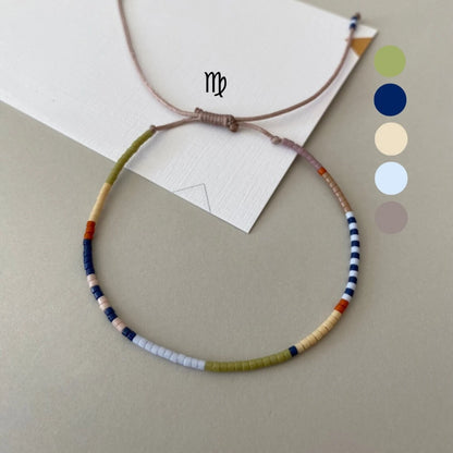 Pulsera Órbita · Abalorios del Zodiaco