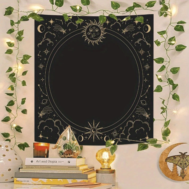 Mantel Círculo Dorado · Tarot