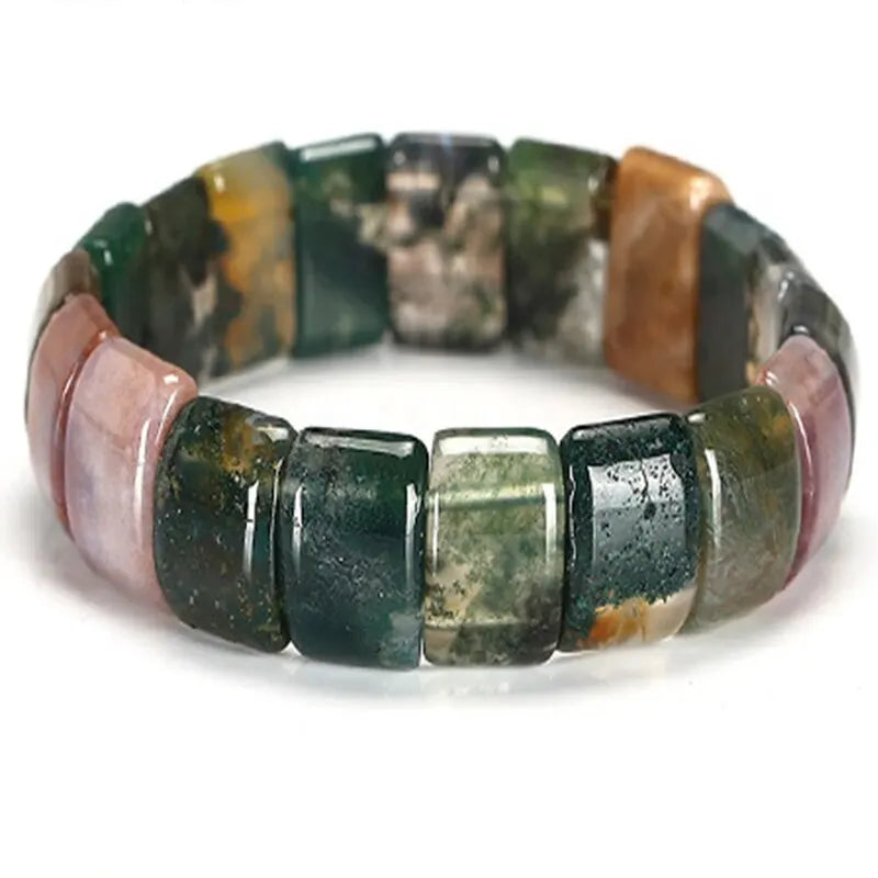 Pulsera Ópalo de Luz · Resina Veteada