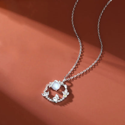 Collar de conejo con zirconia