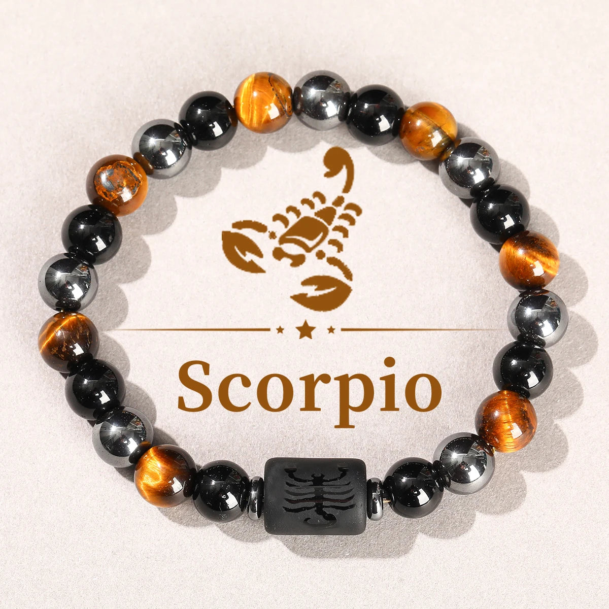 Jd signo do zodíaco pulseira homme 12 constelação pedra natural pulseiras gemini virgem leo libra pulseira feminino masculino amizade presente