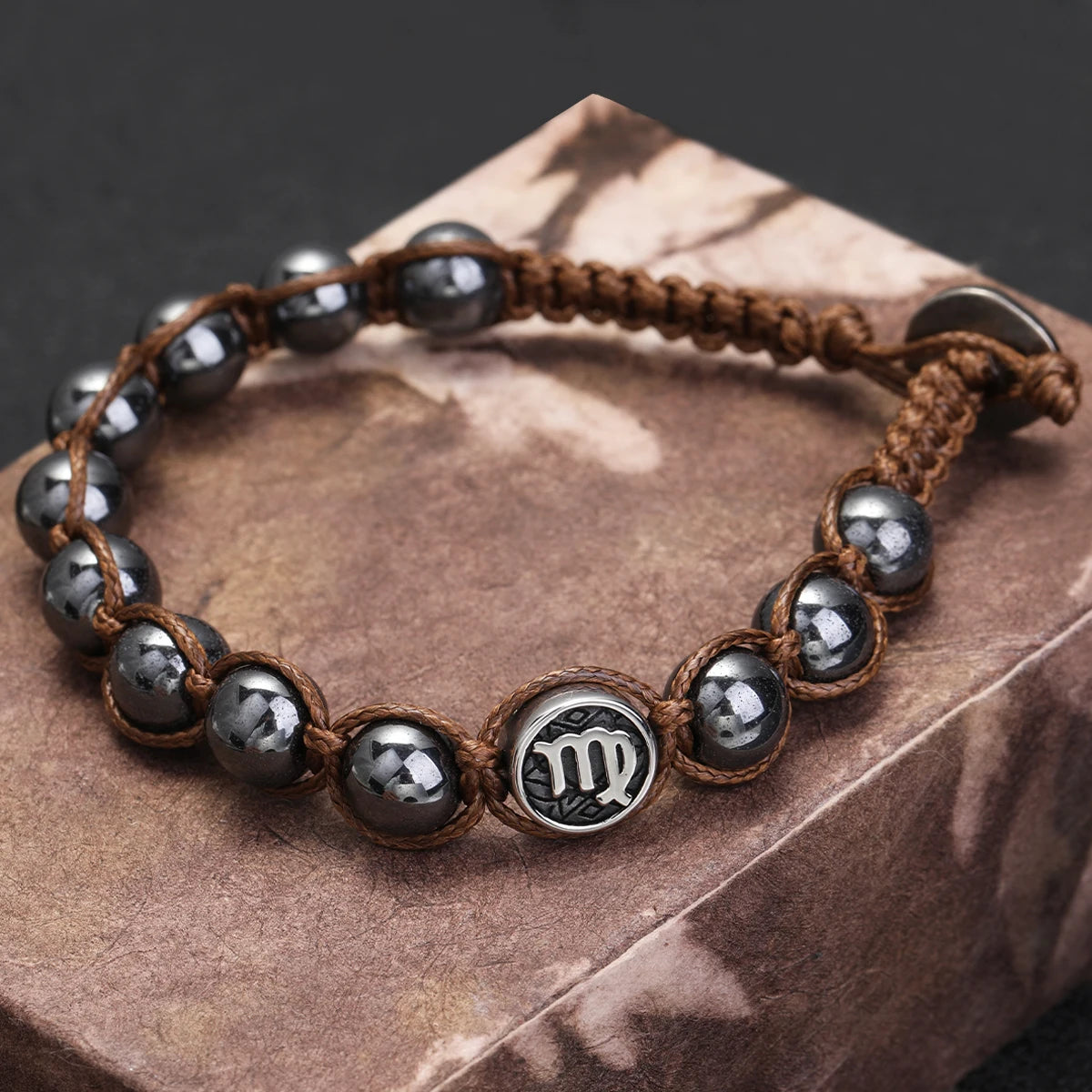 Pulsera Sideral · Signos y Hematita