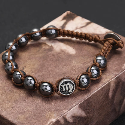 Pulsera Sideral · Signos y Hematita