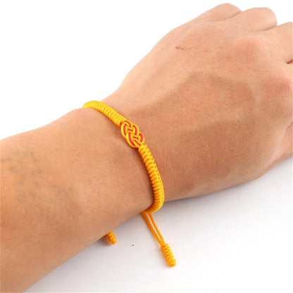 Pulsera Nudo Vajra · Ajustable