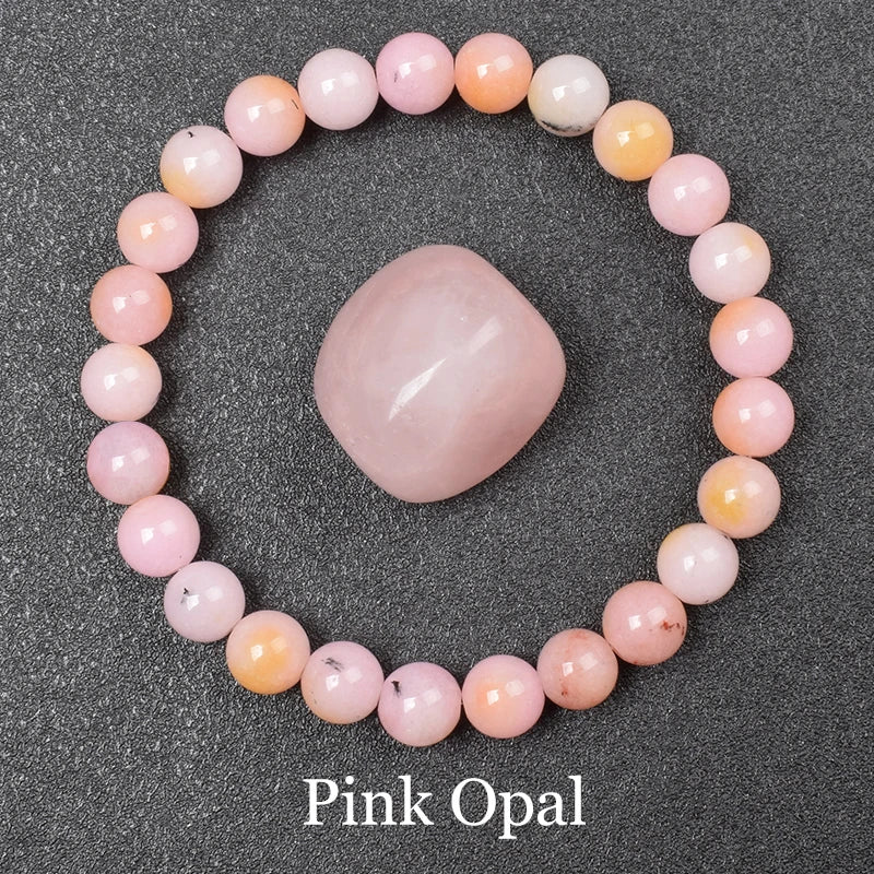 Pulsera Umbra · Cuentas Pulidas