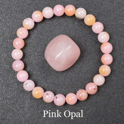 Pulsera Umbra · Cuentas Pulidas