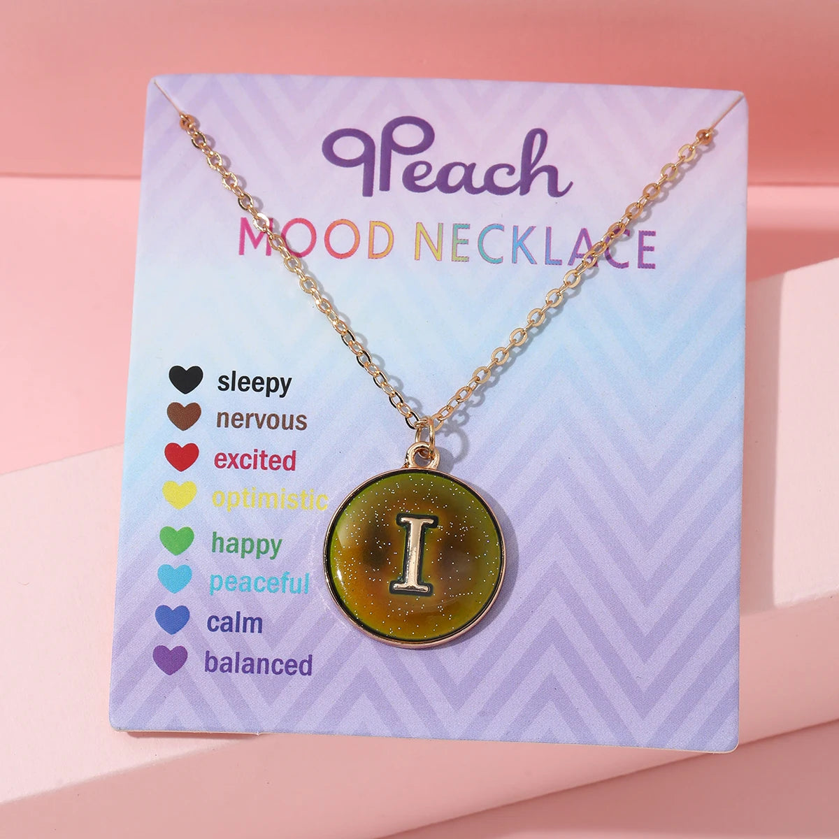Collar de inicial termocrómica