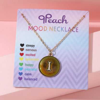 Collar de inicial termocrómica