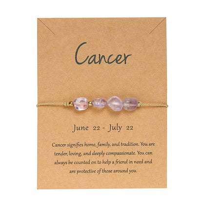 Pulsera Constelación · Cordón y Cuentas