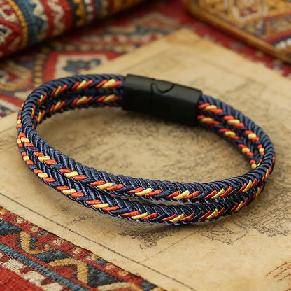 Pulsera Travesía · Doble Trenzado